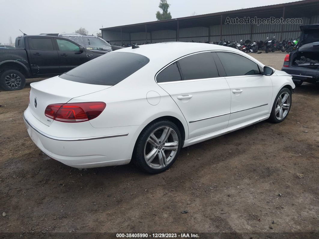 2014 Volkswagen Cc 2.0t R-line Белый vin: WVWBP7AN4EE526813