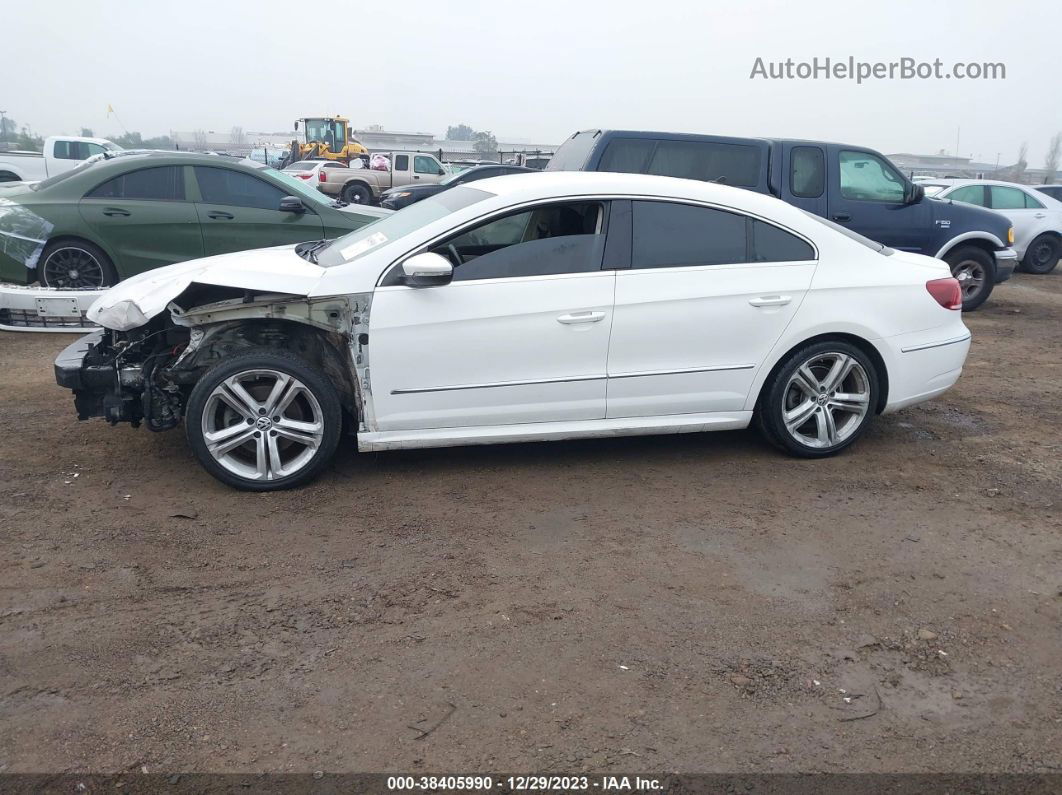 2014 Volkswagen Cc 2.0t R-line Белый vin: WVWBP7AN4EE526813