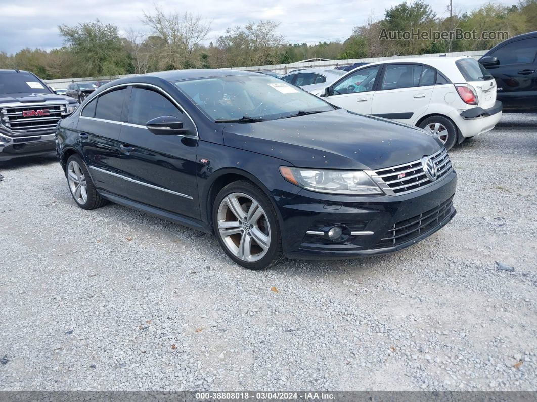 2014 Volkswagen Cc 2.0t R-line Black vin: WVWBP7AN4EE530280