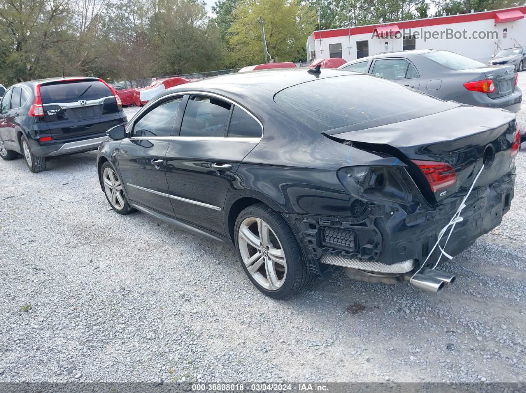 2014 Volkswagen Cc 2.0t R-line Black vin: WVWBP7AN4EE530280