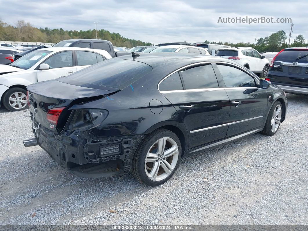 2014 Volkswagen Cc 2.0t R-line Black vin: WVWBP7AN4EE530280