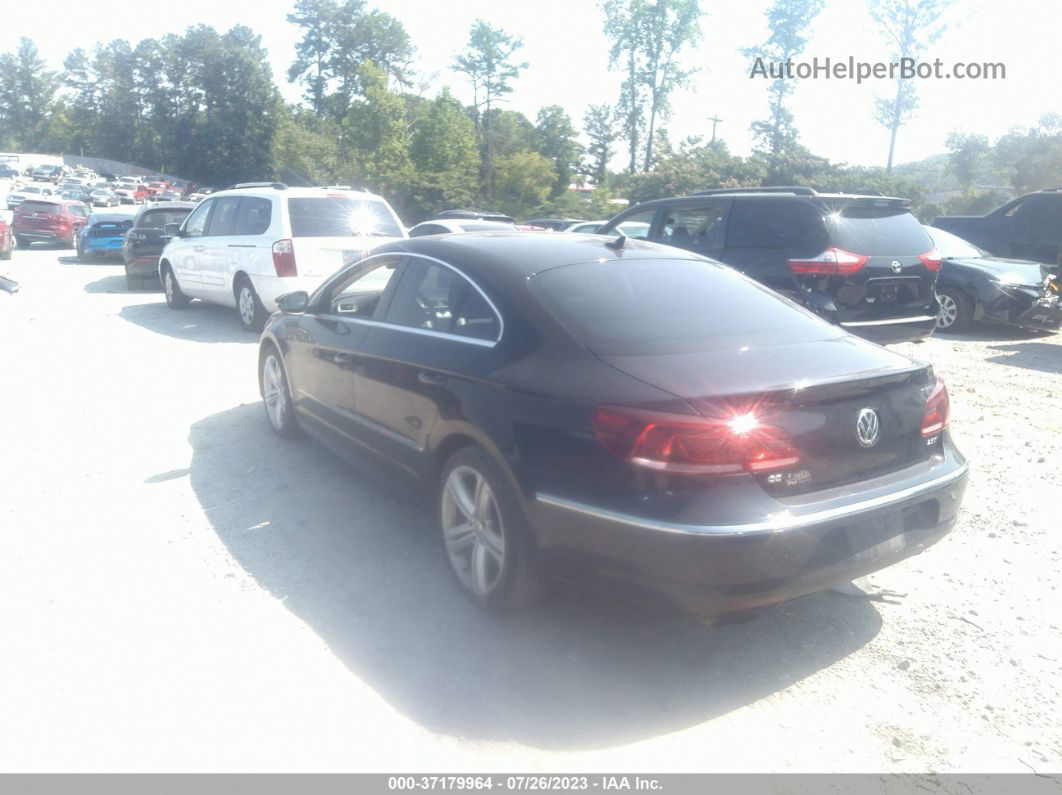 2014 Volkswagen Cc R-line Черный vin: WVWBP7AN4EE532434