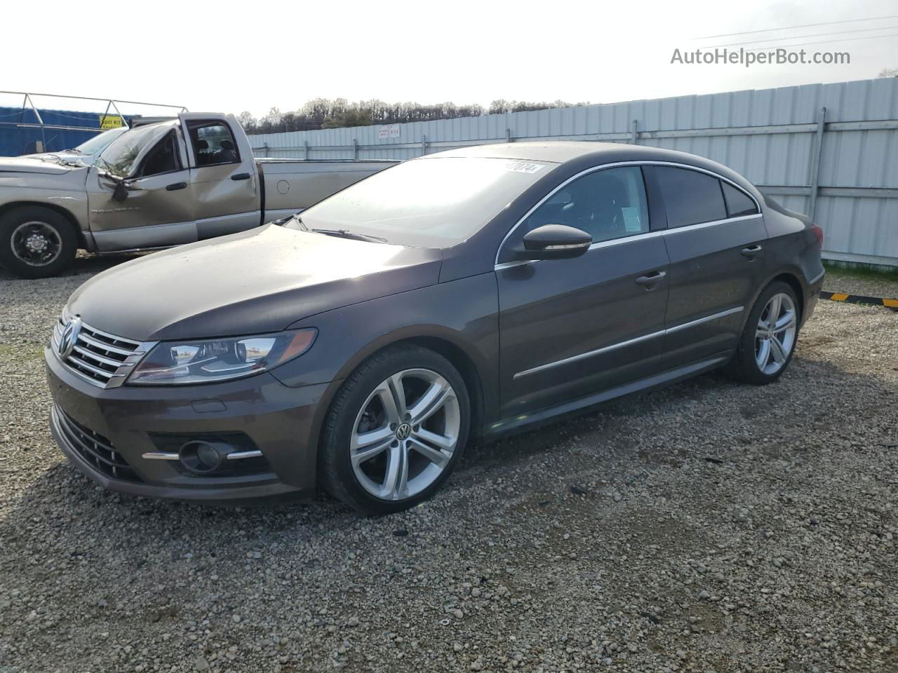 2014 Volkswagen Cc Sport Gray vin: WVWBP7AN4EE533437