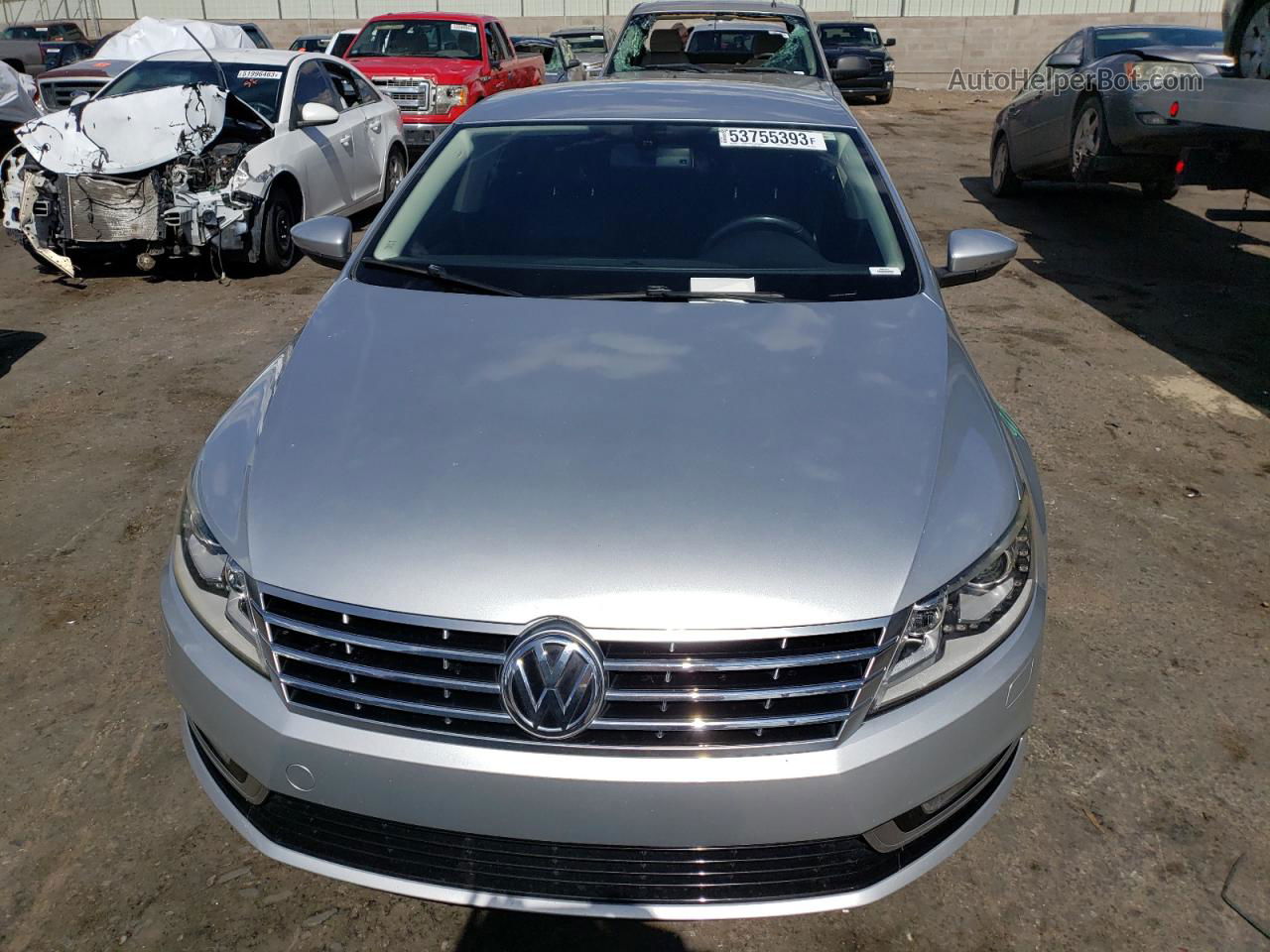 2016 Volkswagen Cc Base Серебряный vin: WVWBP7AN4GE502952