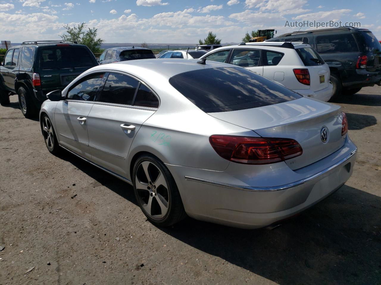 2016 Volkswagen Cc Base Серебряный vin: WVWBP7AN4GE502952