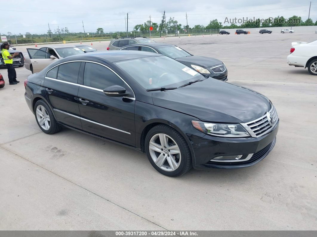 2016 Volkswagen Cc 2.0t Sport Black vin: WVWBP7AN4GE503230