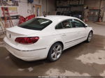 2013 Volkswagen Cc 2.0t Sport Plus White vin: WVWBP7AN5DE503099