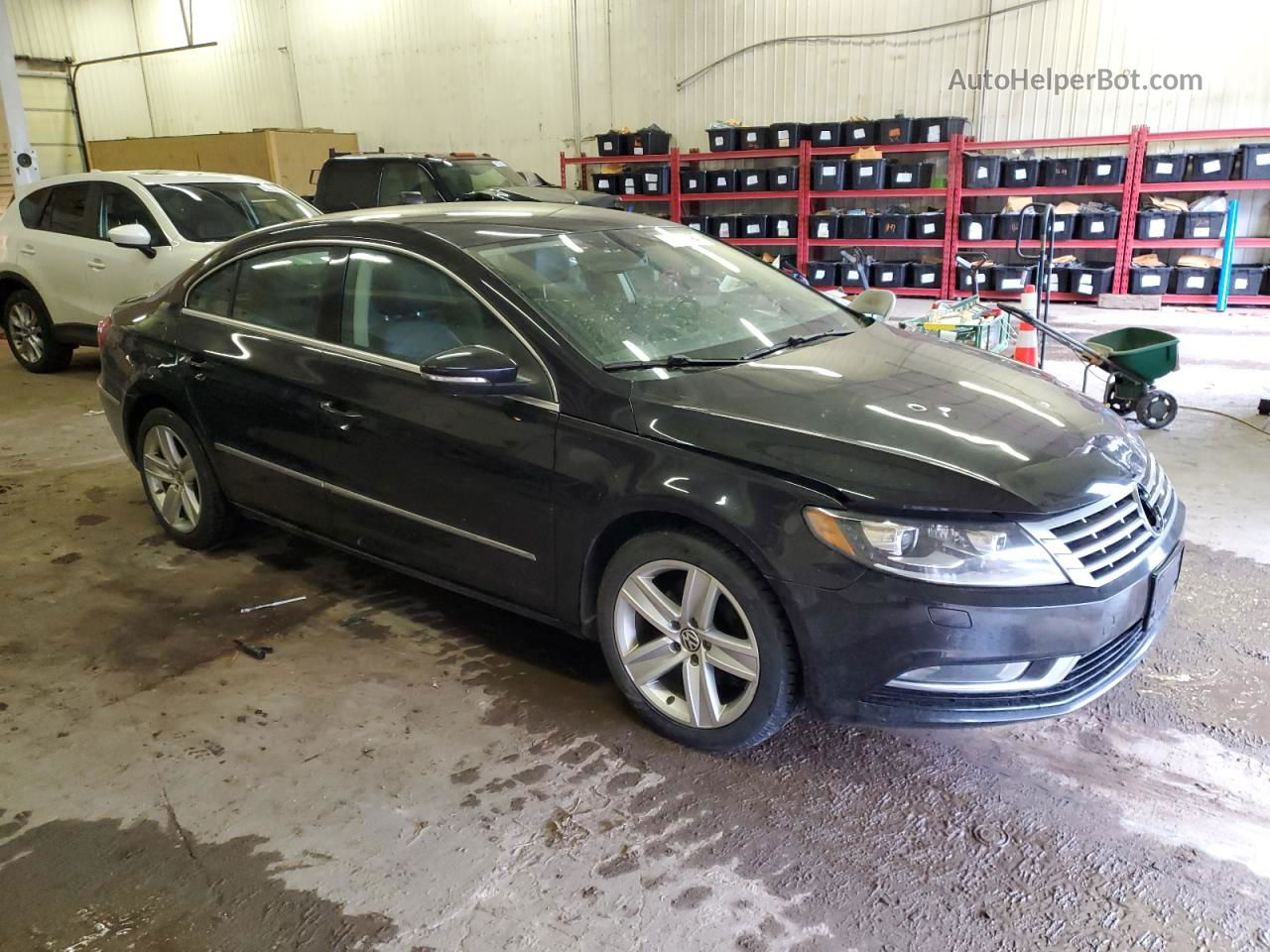 2013 Volkswagen Cc Sport Black vin: WVWBP7AN5DE506830