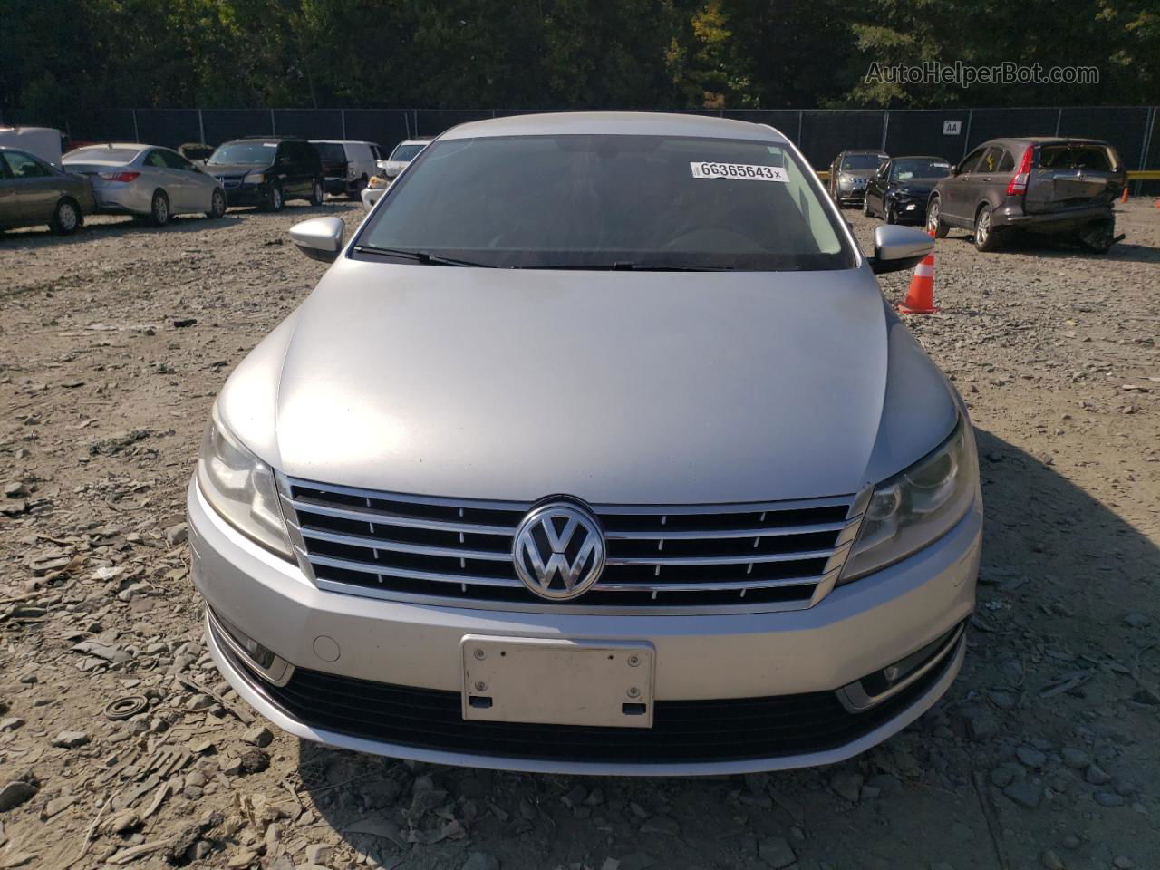 2013 Volkswagen Cc Sport Silver vin: WVWBP7AN5DE514216