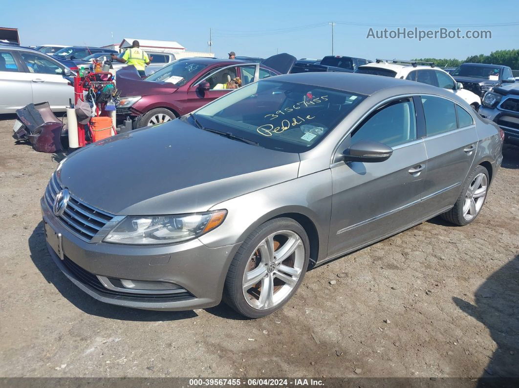 2013 Volkswagen Cc 2.0t Sport Plus Silver vin: WVWBP7AN5DE535213