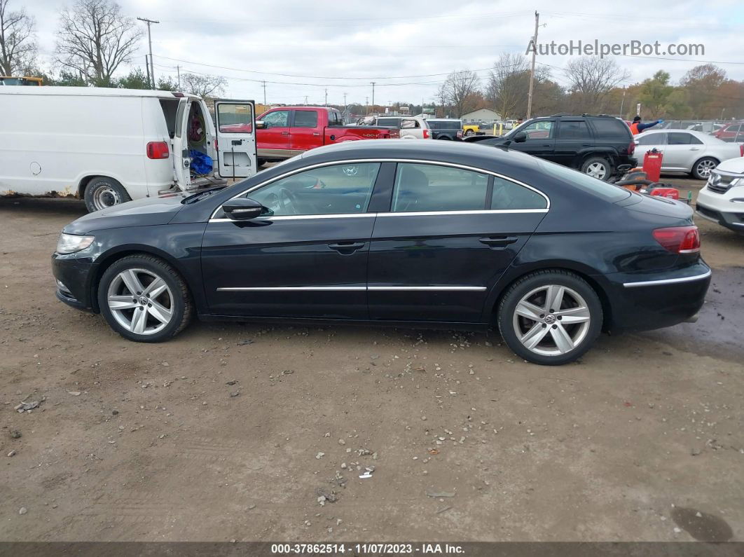 2013 Volkswagen Cc 2.0t Sport Black vin: WVWBP7AN5DE536569