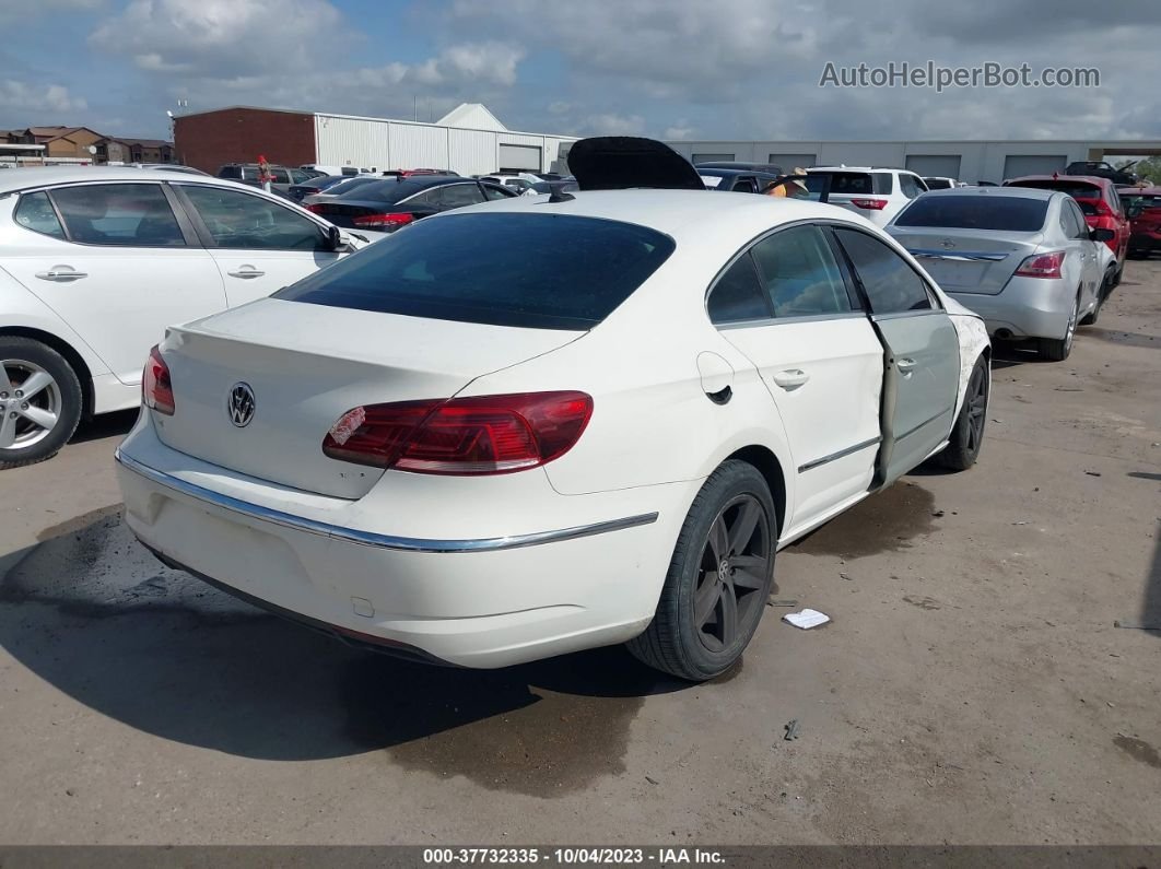 2013 Volkswagen Cc Sport White vin: WVWBP7AN5DE560869