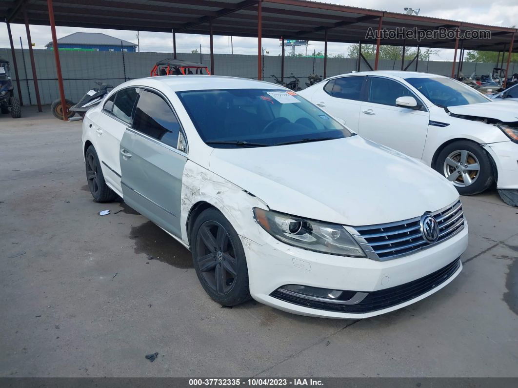 2013 Volkswagen Cc Sport White vin: WVWBP7AN5DE560869