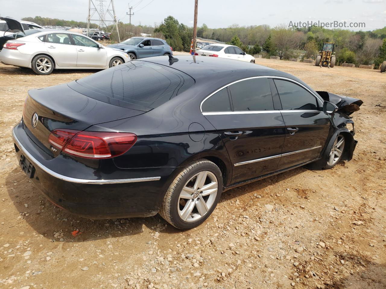 2014 Volkswagen Cc Sport Black vin: WVWBP7AN5EE528232