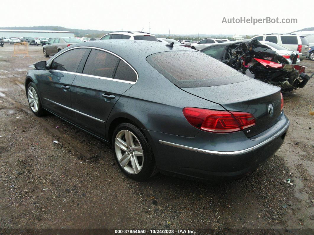 2014 Volkswagen Cc 2.0t Sport Gray vin: WVWBP7AN5EE529333