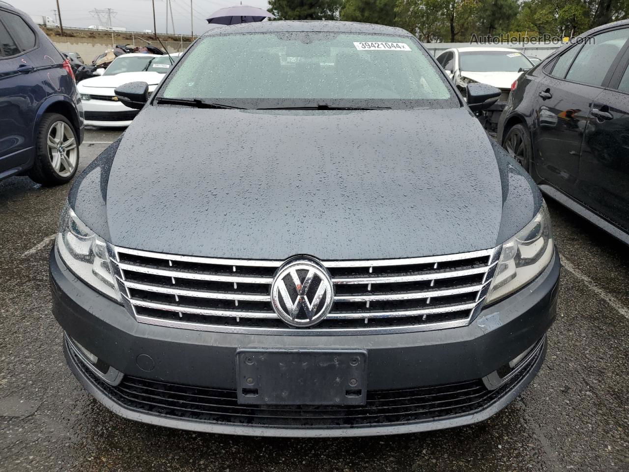 2014 Volkswagen Cc Sport Серый vin: WVWBP7AN5EE539294