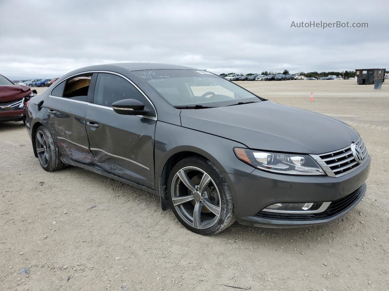 2016 Volkswagen Cc Base Gray vin: WVWBP7AN5GE502782