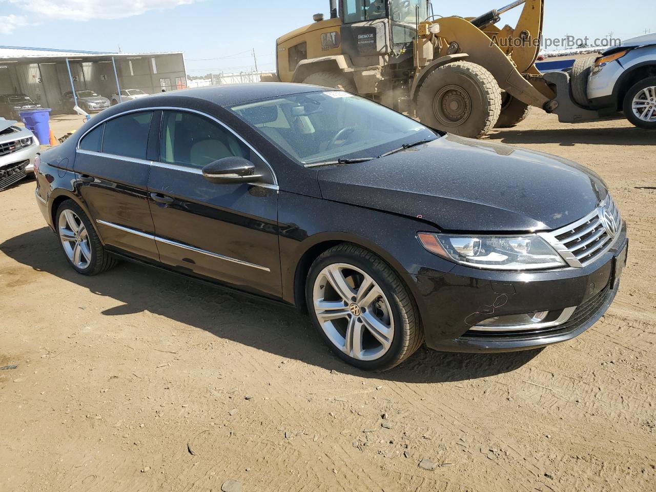 2013 Volkswagen Cc Sport Black vin: WVWBP7AN6DE500793