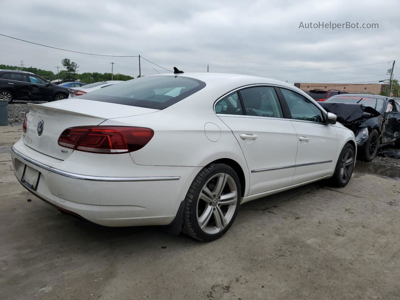 2013 Volkswagen Cc Sport Белый vin: WVWBP7AN6DE509154