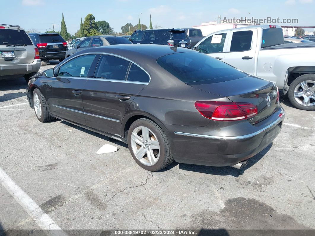 2013 Volkswagen Cc 2.0t Sport Dark Brown vin: WVWBP7AN6DE532336