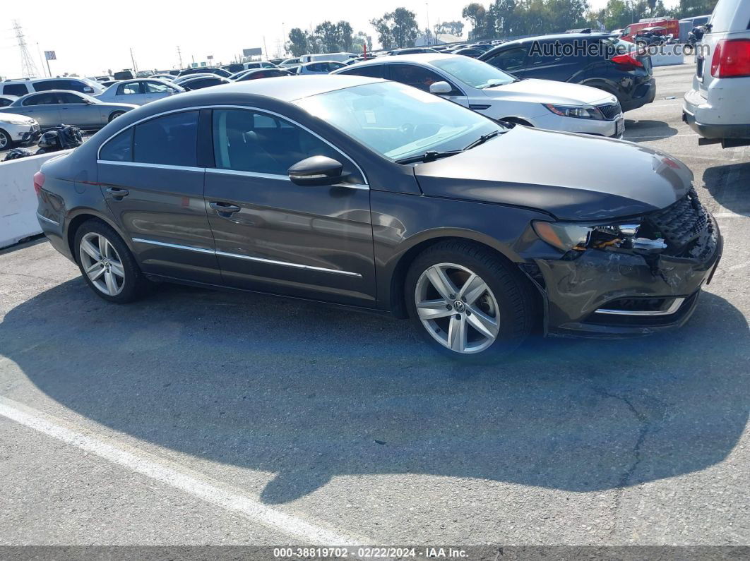 2013 Volkswagen Cc 2.0t Sport Dark Brown vin: WVWBP7AN6DE532336