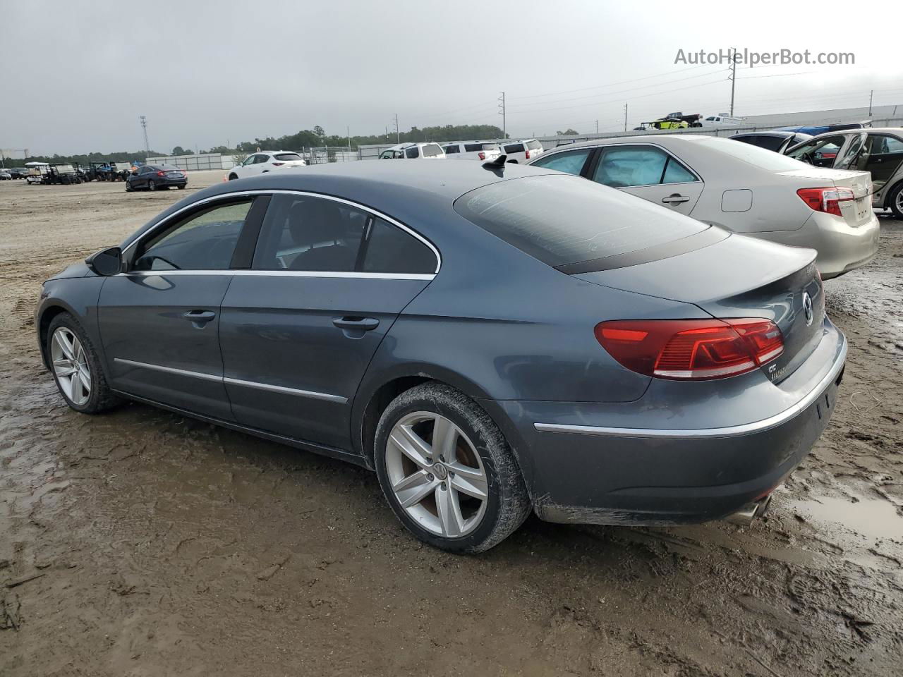 2013 Volkswagen Cc Sport Gray vin: WVWBP7AN6DE546494