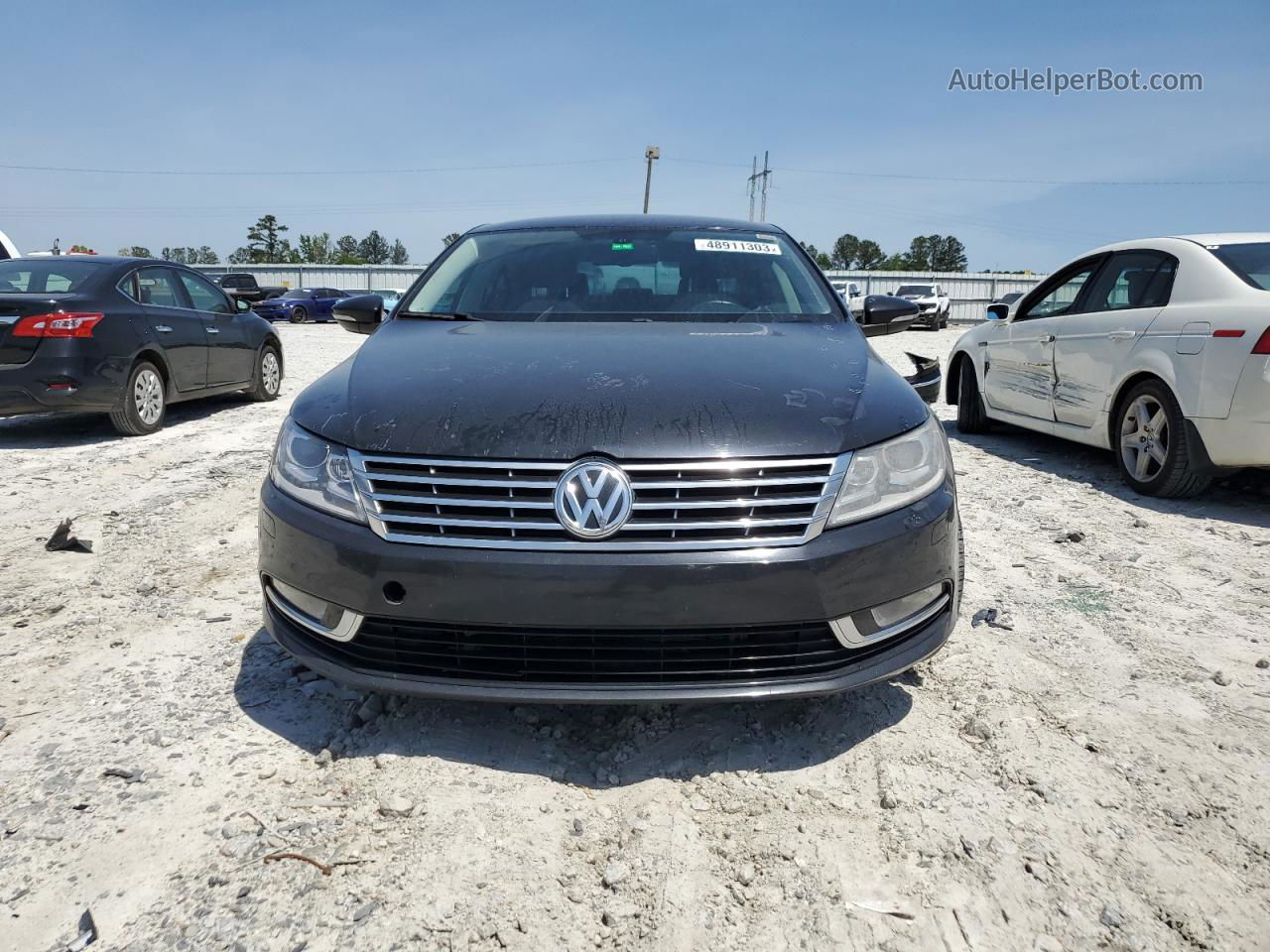 2014 Volkswagen Cc Sport Black vin: WVWBP7AN6EE505025