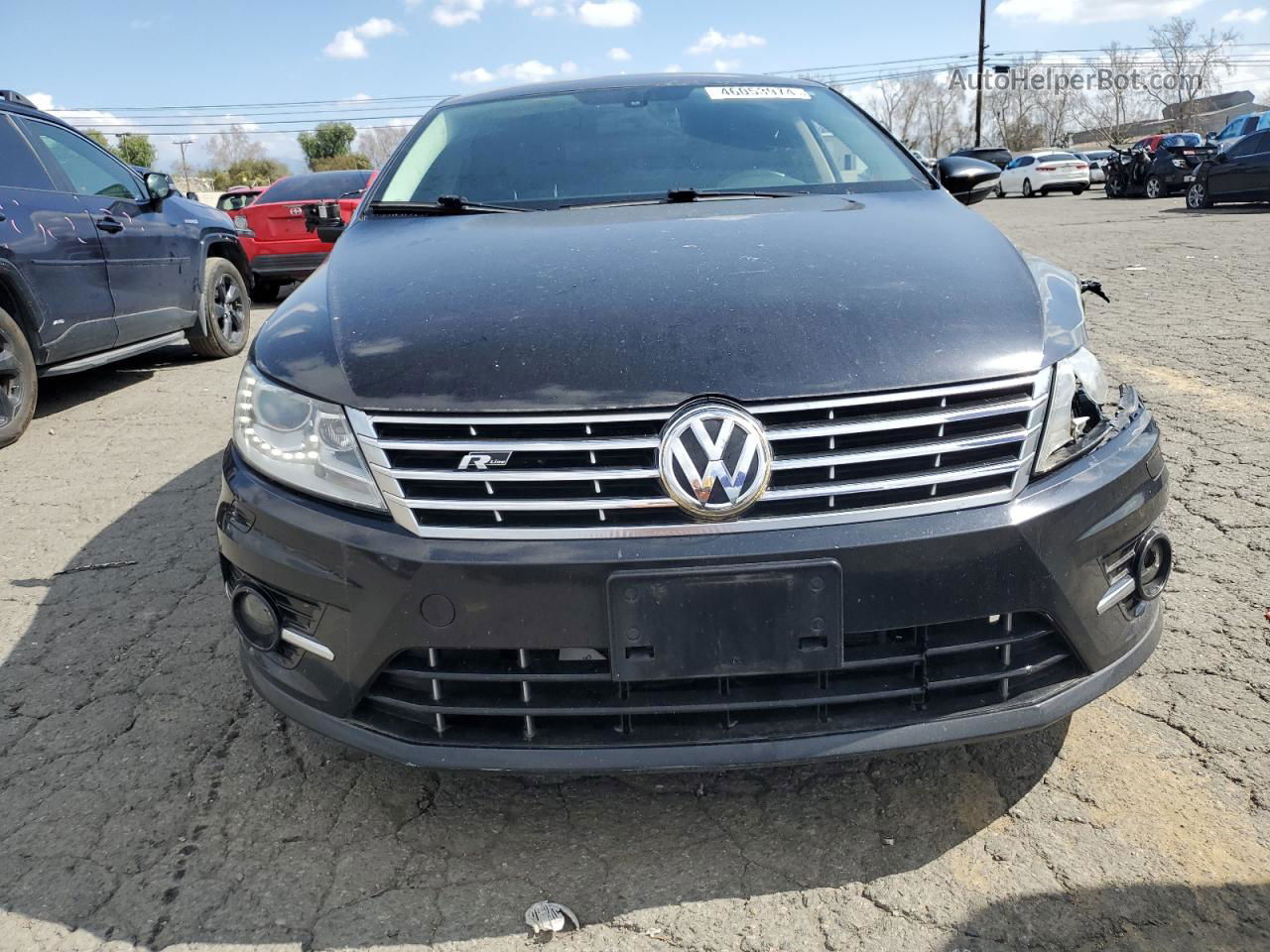 2014 Volkswagen Cc Sport Black vin: WVWBP7AN6EE526490