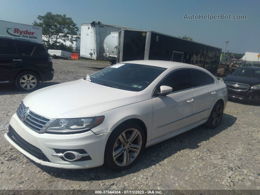 2014 Volkswagen Cc R-line Белый vin: WVWBP7AN6EE531236