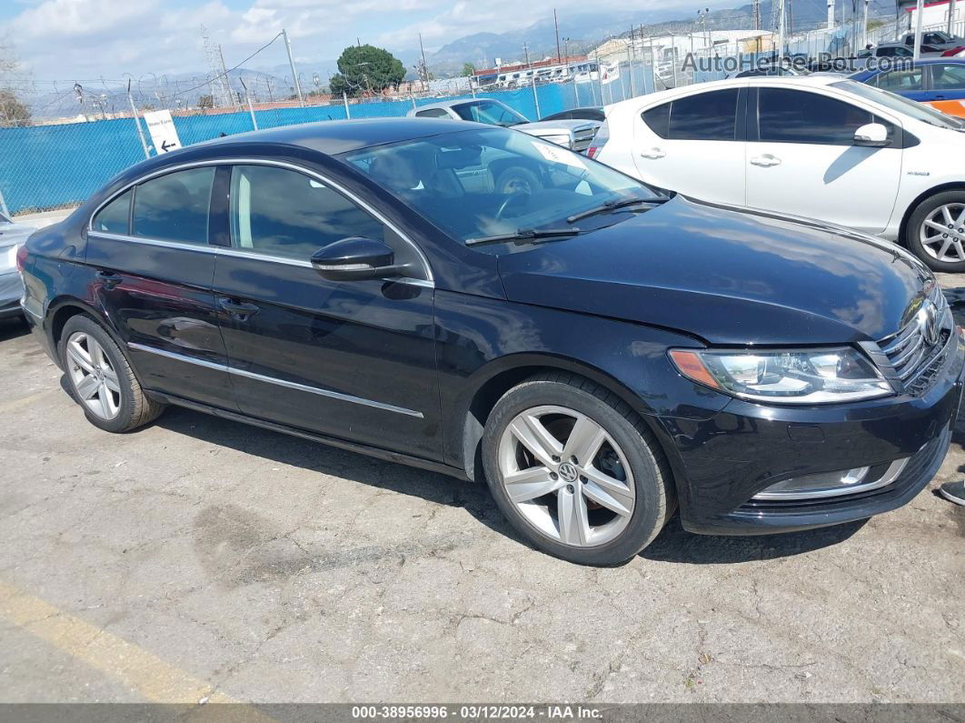 2014 Volkswagen Cc 2.0t Sport Черный vin: WVWBP7AN6EE536078