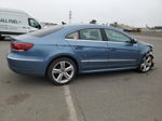 2016 Volkswagen Cc Base Blue vin: WVWBP7AN6GE518473