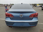 2016 Volkswagen Cc Base Blue vin: WVWBP7AN6GE518473