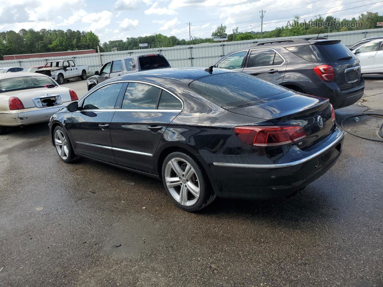 2013 Volkswagen Cc Sport Black vin: WVWBP7AN7DE500575