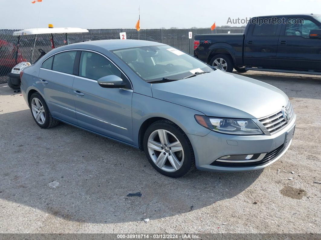 2013 Volkswagen Cc 2.0t Sport Blue vin: WVWBP7AN7DE562252