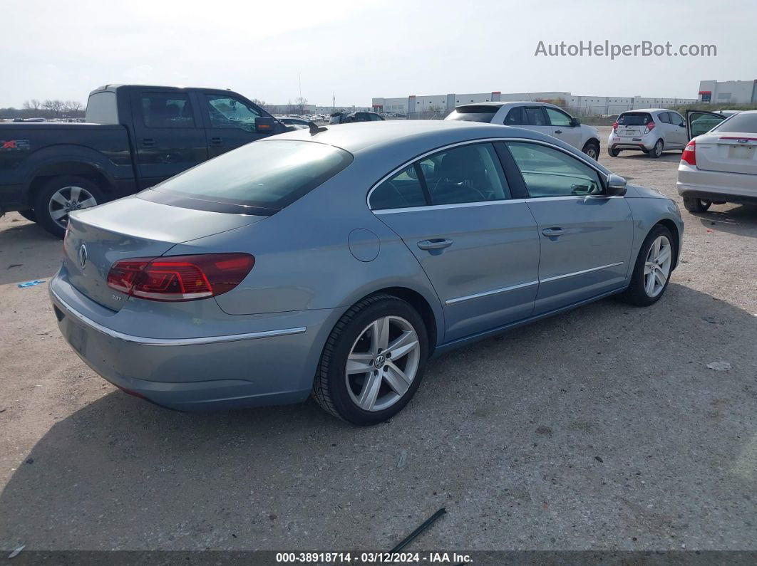 2013 Volkswagen Cc 2.0t Sport Blue vin: WVWBP7AN7DE562252