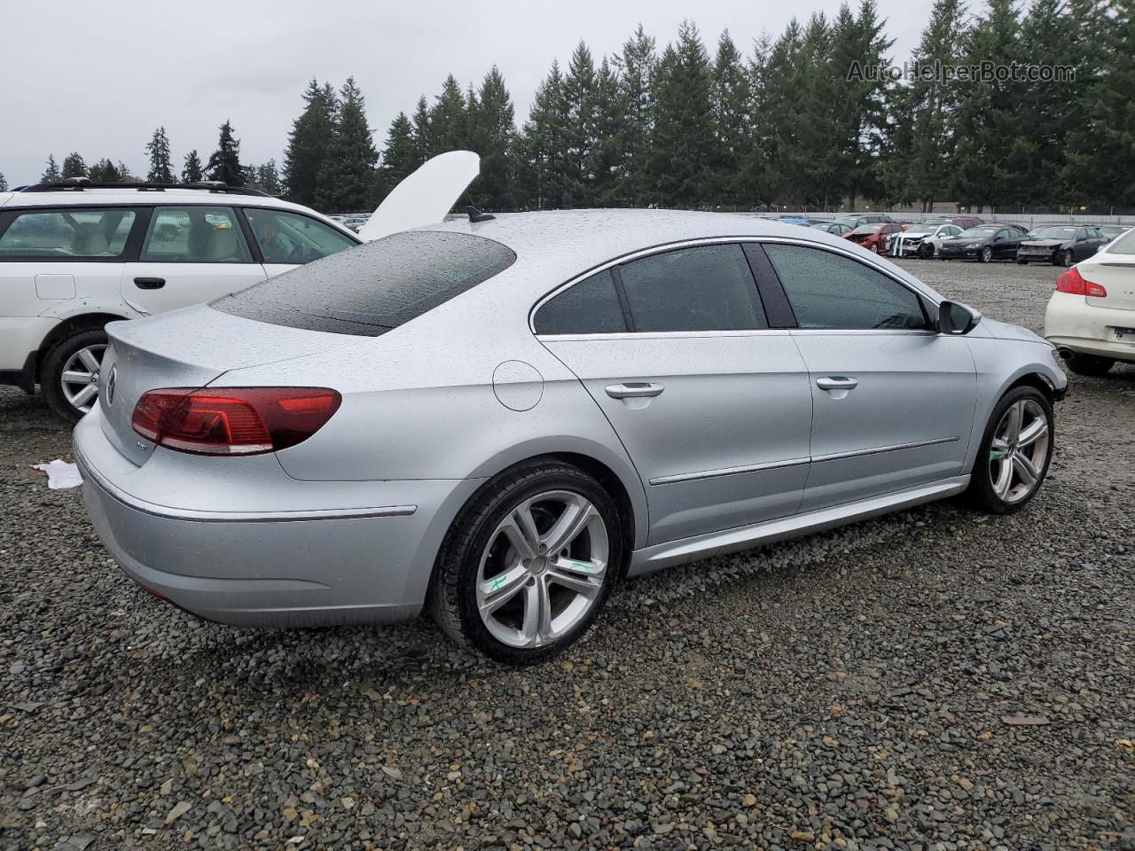 2013 Volkswagen Cc Sport Серебряный vin: WVWBP7AN7DE563353