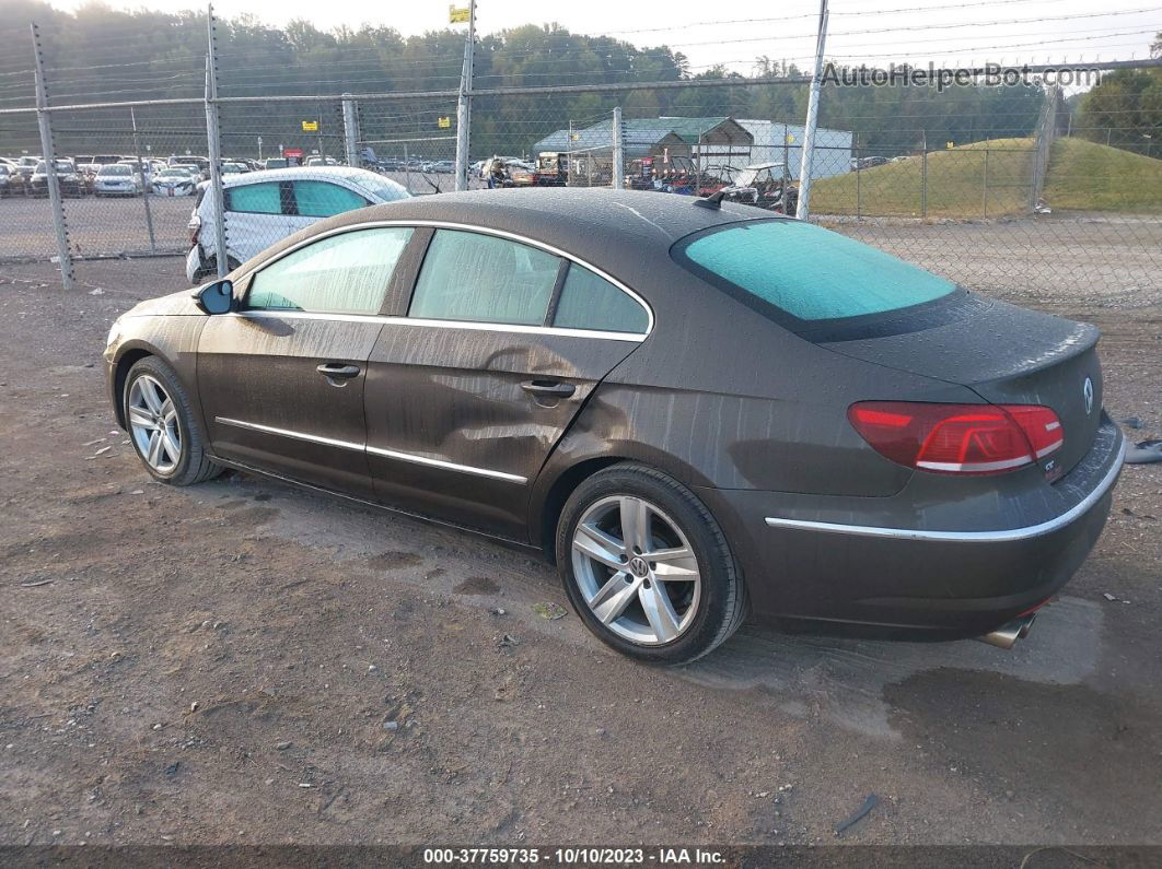 2014 Volkswagen Cc Sport Brown vin: WVWBP7AN7EE530399