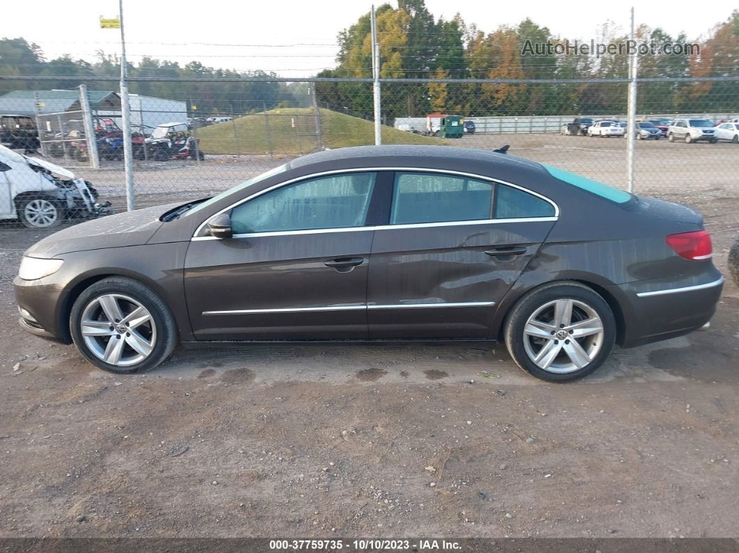 2014 Volkswagen Cc Sport Brown vin: WVWBP7AN7EE530399