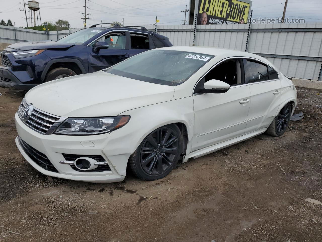 2014 Volkswagen Cc Sport White vin: WVWBP7AN7EE535831