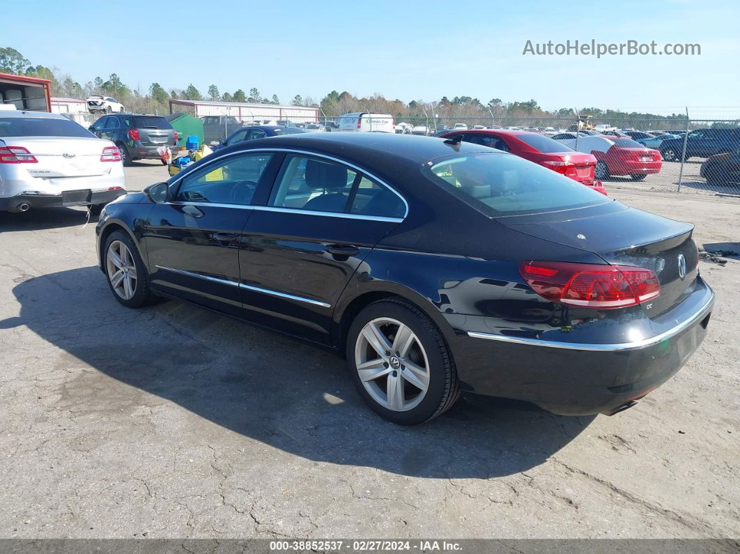 2016 Volkswagen Cc 2.0t Sport Black vin: WVWBP7AN7GE504078