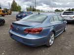 2016 Volkswagen Cc Base Blue vin: WVWBP7AN7GE504484