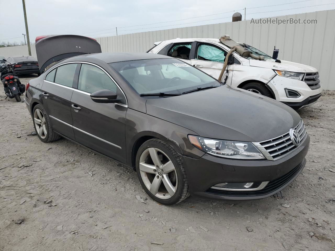 2013 Volkswagen Cc Sport Gray vin: WVWBP7AN8DE503324