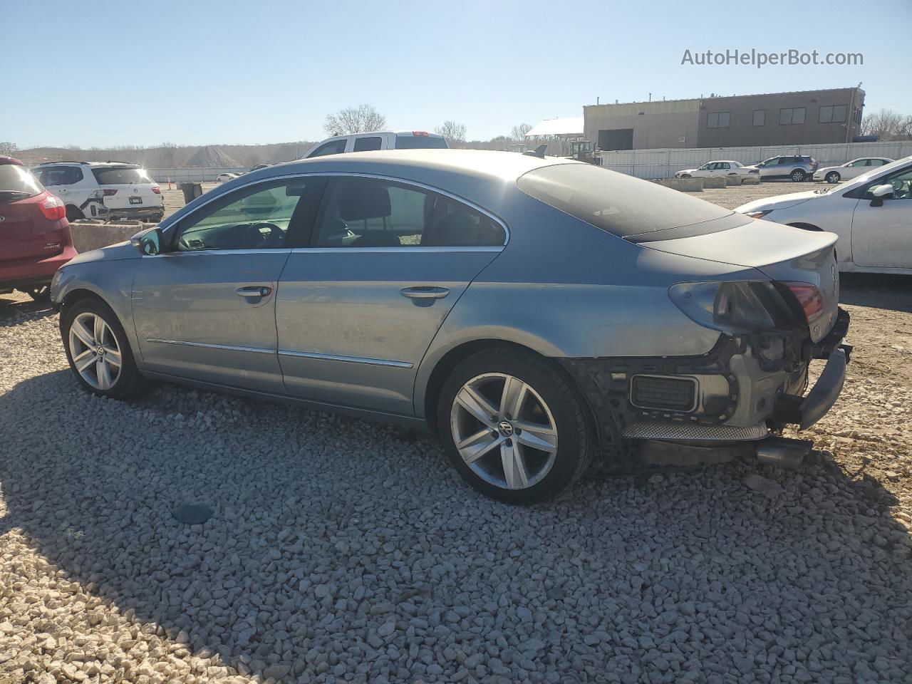 2013 Volkswagen Cc Sport Silver vin: WVWBP7AN8DE508233