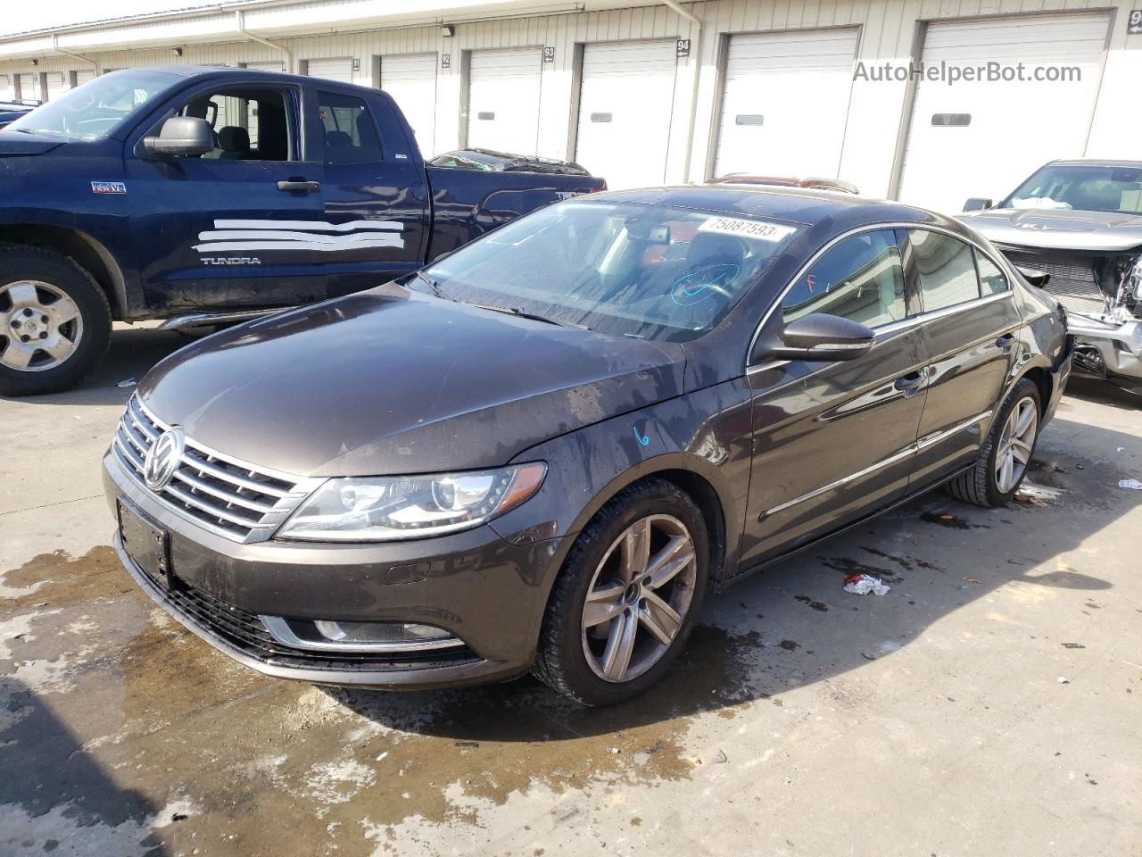 2013 Volkswagen Cc Sport Black vin: WVWBP7AN8DE519216