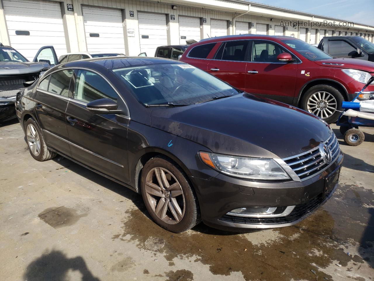 2013 Volkswagen Cc Sport Black vin: WVWBP7AN8DE519216