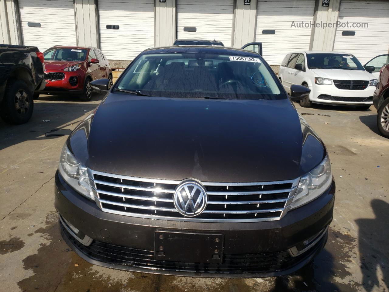 2013 Volkswagen Cc Sport Black vin: WVWBP7AN8DE519216