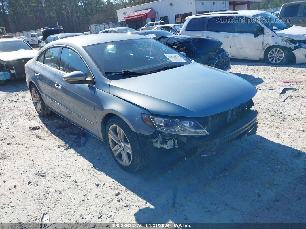 2013 Volkswagen Cc 2.0t Sport Gray vin: WVWBP7AN8DE522858