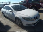 2013 Volkswagen Cc 2.0t Sport White vin: WVWBP7AN8DE560171