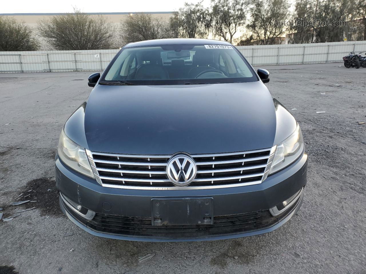 2013 Volkswagen Cc Sport Gray vin: WVWBP7AN8DE566522