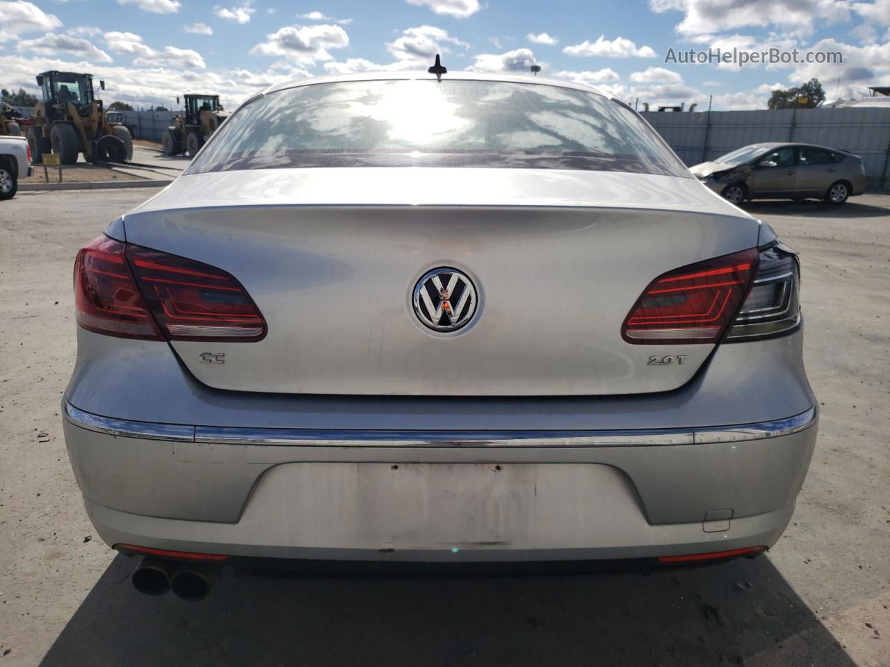 2014 Volkswagen Cc Sport Серебряный vin: WVWBP7AN8EE504877